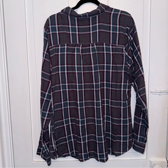 ✨maurices multicolor plaid button down flannel shirt✨ - Picture 4 of 4